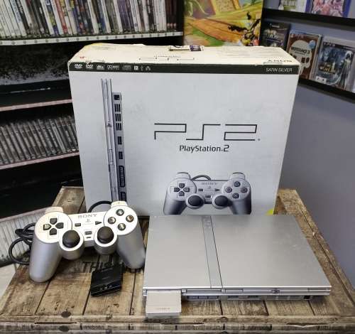 PS2 Console Silver