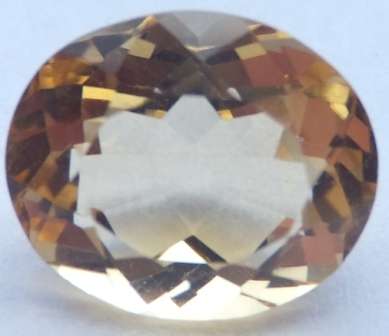 3.6CT NATURAL UNHEATED CITRINE FROM BRAZIL - 11 x 9mm oval