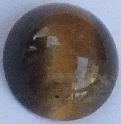 GOLD TIGERS EYE ROUND CABOCHON - 8mm