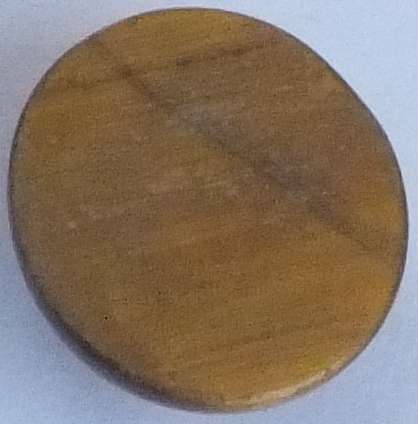 GOLD TIGERS EYE ROUND CABOCHON - 8mm