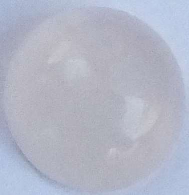 NATURAL ROSE QUARTZ CABOCHON - 8mm round