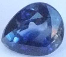 NATURAL SAPPHIRE PEAR - 0.75ct