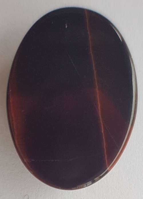 NATURAL RED TIGERS EYE OVAL CABOCHON - 18x13 mm