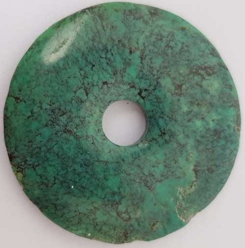 NATURAL TURQUOISE DONUT - 33.7 ct