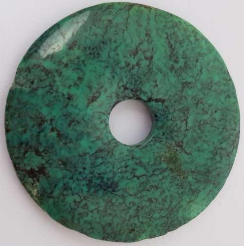 NATURAL TURQUOISE DONUT - 33.7 ct