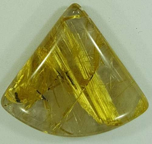 RARE GOLDEN RUTILE QUARTZ CABOCHON - 24.9ct
