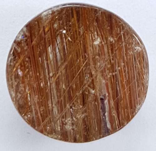 RUTILE QUARTZ CABOCHON - 11mm - round