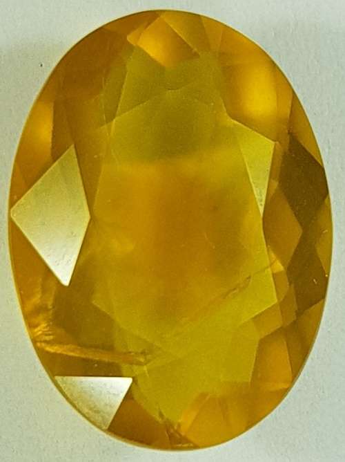 MEXICAN FIRE OPAL - 5.69ct - 15.5 x 11.5 mm