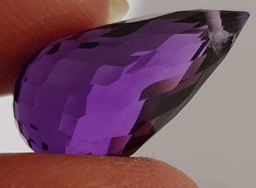 NATURAL AMETHYST BRIOLETTE - AAA GRADE