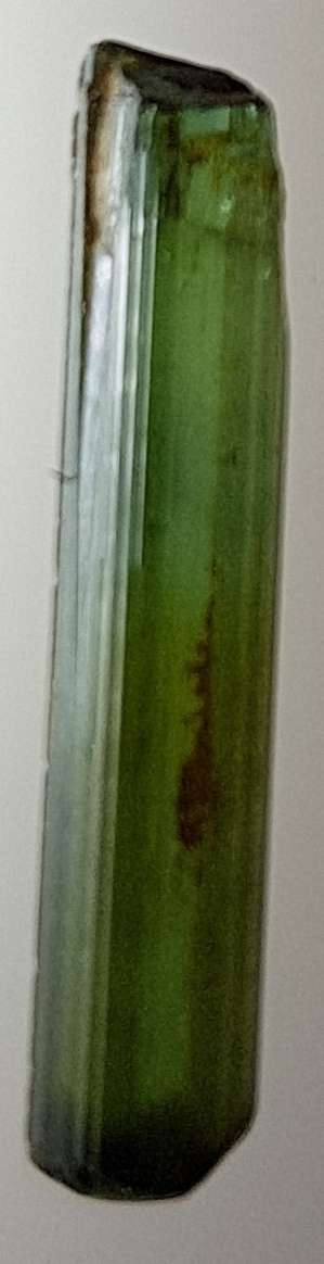 NATURAL GREEN TOURMALINE CRYSTAL ROUGH - 1.95ct