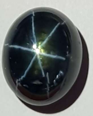 SIX LEGGED STAR SAPPHIRE - 11 x 9 mm