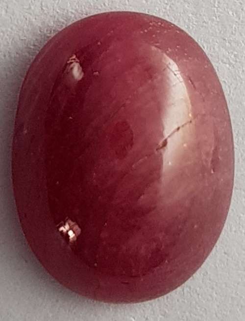 GENUINE RUBY CABOCHON - 14x10mm - 8.8 ct