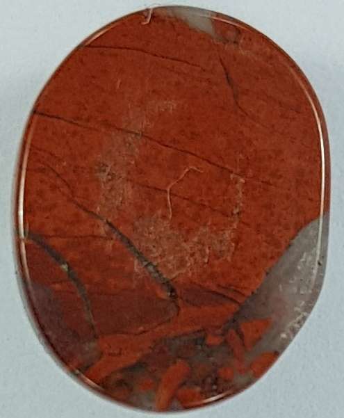 BRECCIATED JASPER OVAL CABOCHON - 10 x 8 mm