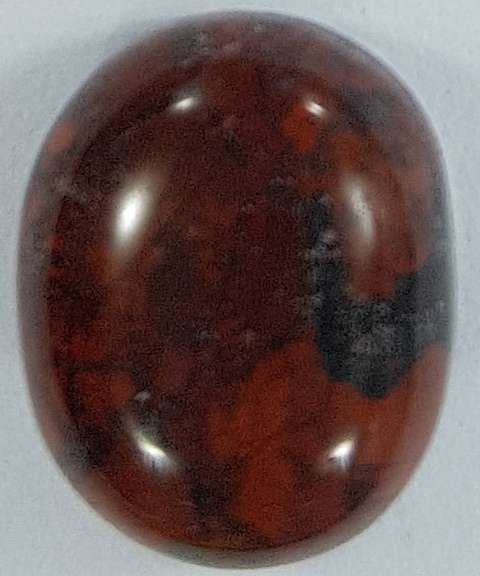 BRECCIATED JASPER OVAL CABOCHON - 10 x 8 mm