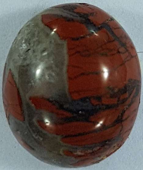 BRECCIATED JASPER OVAL CABOCHON - 10 x 8 mm