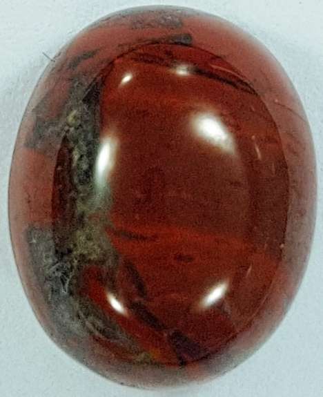 BRECCIATED JASPER OVAL CABOCHON - 10 x 8 mm