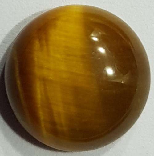 NATURAL GOLD TIGERS EYE ROUND CABOCHON - 10 mm