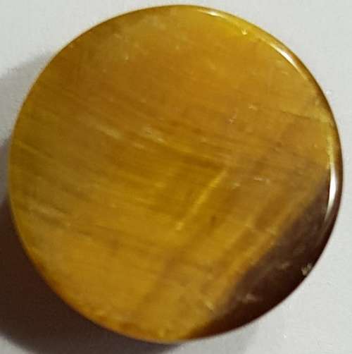 NATURAL GOLD TIGERS EYE ROUND CABOCHON - 10 mm