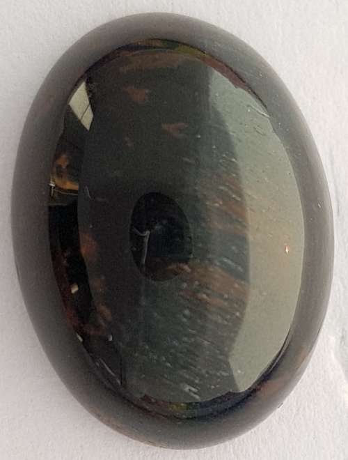 NATURAL BLUE TIGERS EYE OVAL CABOCHON - 18x13 mm
