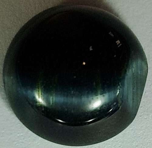 NATURAL BLUE TIGERS' EYE ROUND CABOCHON - 10 mm