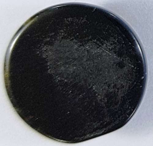 NATURAL BLUE TIGERS' EYE ROUND CABOCHON - 10 mm