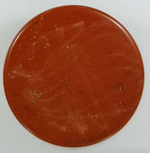 RED JASPER ROUND CABOCHON - 18mm