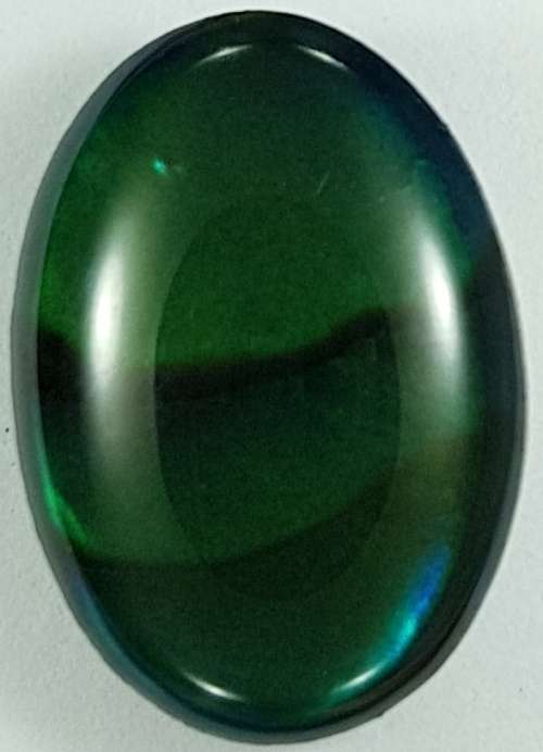 BLUE PAUA SHELL CABOCHON -  14 x 10mm OVAL