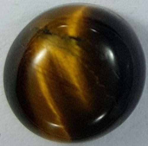 NATURAL GOLD TIGERS EYE ROUND CABOCHON - 9mm