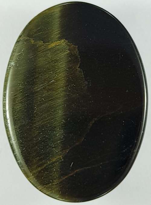 NATURAL BLUE TIGERS EYE OVAL CABOCHON - 18x13 mm