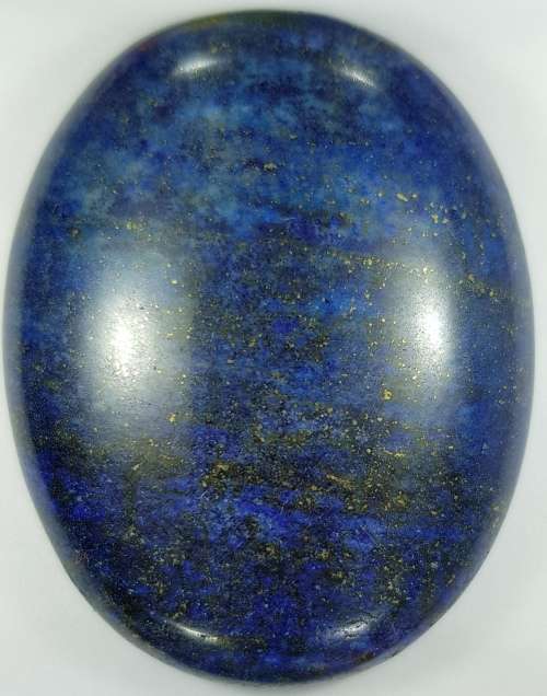 HUGE LAPIS LAZULI OVAL CABOCHON - 45x35mm