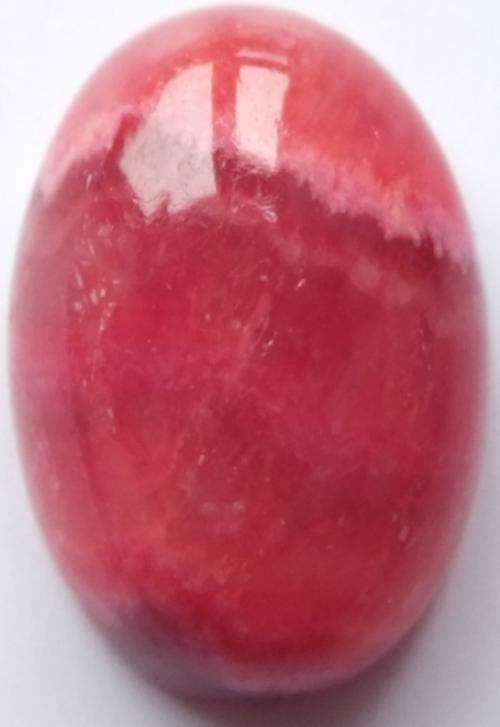 RHODONITE CABOCHON - 14 x 10 mm