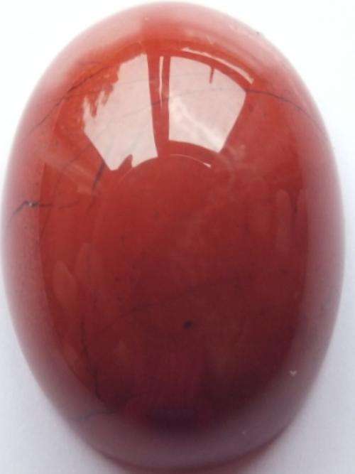 RED JASPER OVAL CABOCHON - 11.3 ct