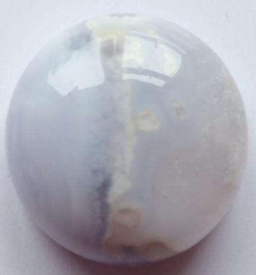 NATURAL AGATE ROUND CABOCHON  - 12MM