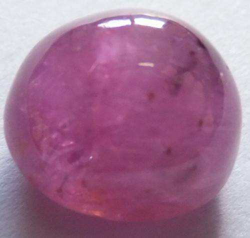 GENUINE RUBY CABOCHON - 7.65 ct
