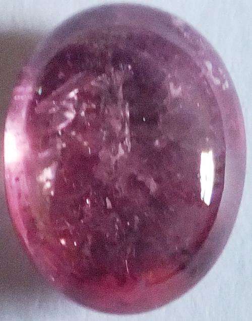 GENUINE RUBY CABOCHON - 12 x 9.5 mm - 7.7 ct