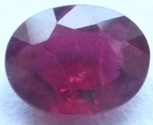 GENUINE RUBY - 0.73 ct