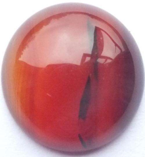 SARDONYX ROUND CABOCHON - 18mm