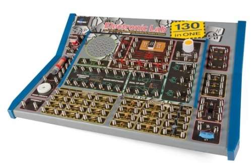 Electronic lab kit 130 in 1