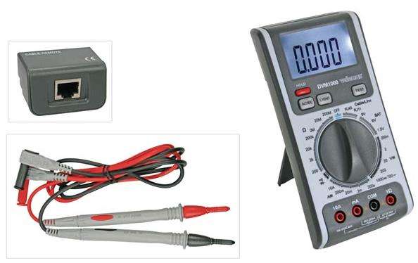 3-In-1 Multimeter - Cable / Line Tester