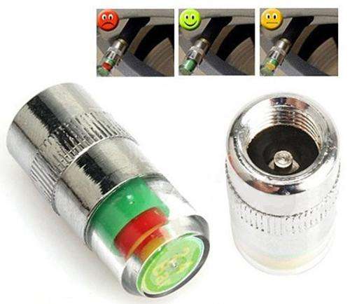 4pcs/Set Car Tyres Tire Pressure Gauge Monitor Indicator