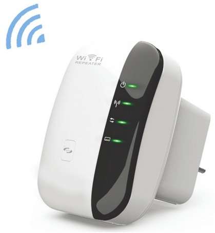 300Mbps 802.11 Wifi Repeater Wireless-N AP Range Signal Extender