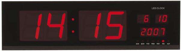 LED Display Wall Clock