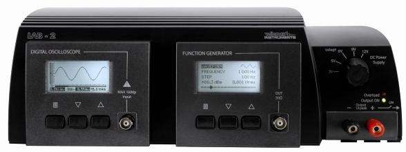 THREE-IN-ONE LAB UNIT (Scope, Function generator and Power supply)