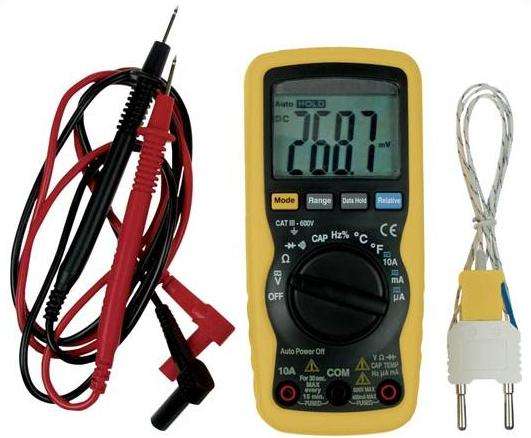 3 3/4 Autorange Digital Multimeter / Frequency / Capacitance