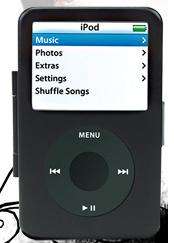 Black Aluminium Case for iPod Video
