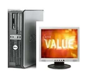 Dell core2duo with LCD and keyboard & mouse