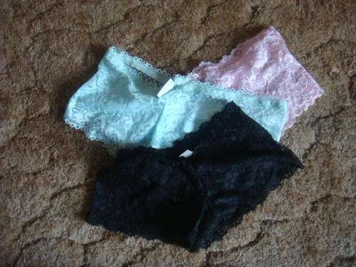 3 x sexy lace panties