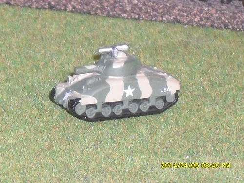 N Scale Model Army Tank "USA"