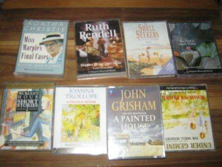 COLLECTION OF AUDIO BOOKS ON  CASSETTES~ HAVE A LOOK!!!!!!!!