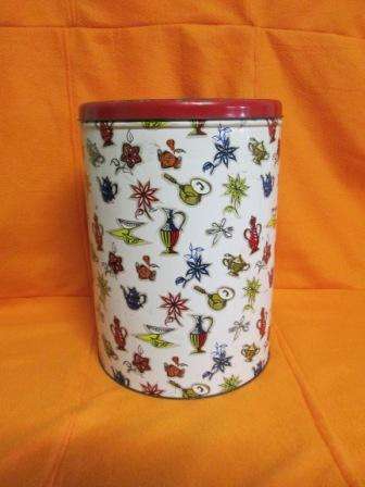 ROUND , TALL OLD BISCUIT TIN~ IN USED CONDITION~ HAVE A LOOK!!!!!!!